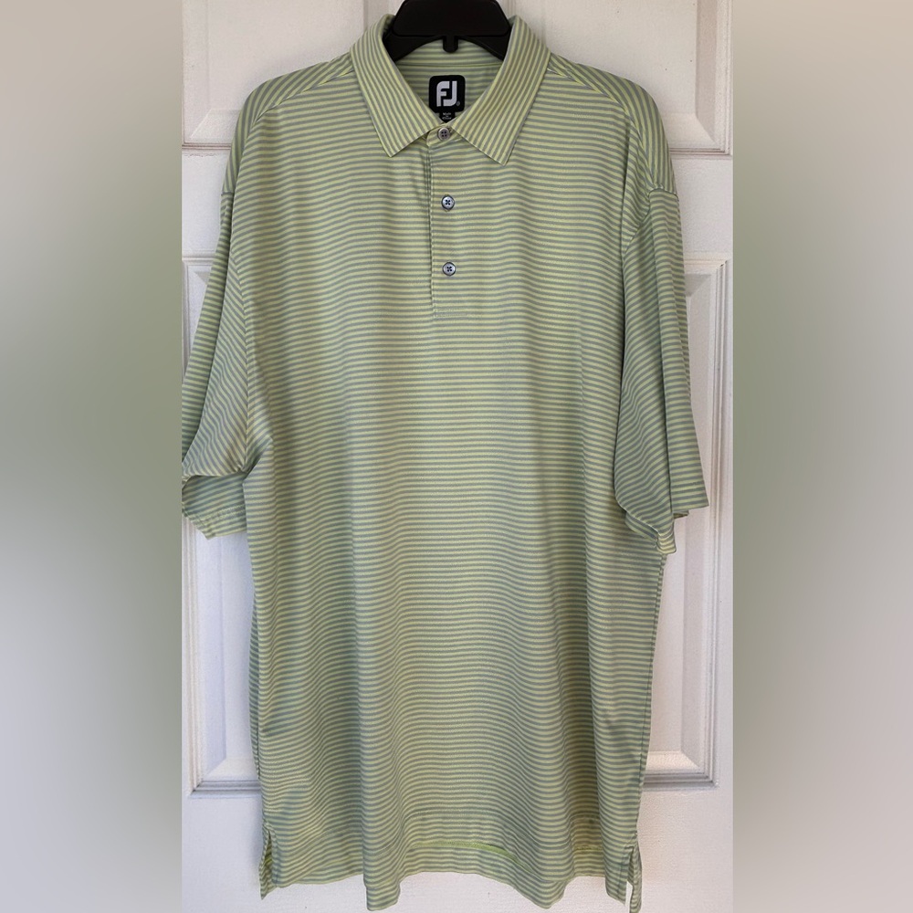 Footjoy Brand Men’s Golf Polo Shirt Short‎ Sleeved Big & Tall